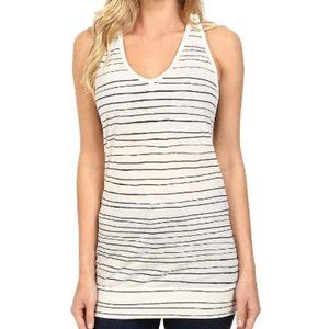 NWOT Icebreaker Nomi Racerback Tank Top Line Print Size M